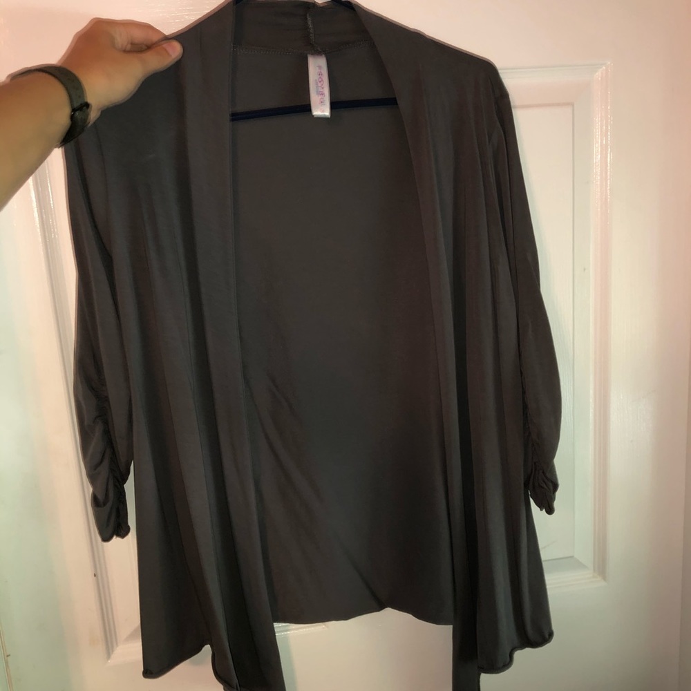 Athletic cardigan